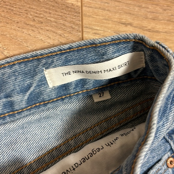 Denim forum “The nina denim maxi skirt” - Picture 3 of 7